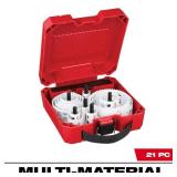 Milwaukee Tool HOLE DOZER General-Purpose Hole Saw Kit - 21PC - Retail: $298