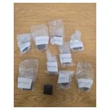 GlideRite 1.375 in. Modern Square Cabinet Knobs  Oil Rubbed Bronze  Pack of 10 (See Details)