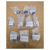 GlideRite 1.375 in. Modern Square Cabinet Knobs  Oil Rubbed Bronze  Pack of 10 -