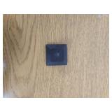 GlideRite 1.375 in. Modern Square Cabinet Knobs  Oil Rubbed Bronze  Pack of 10 -