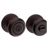 Kwikset Juno Keyed Entry Knob Featuring Smartkey Security in VB