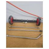 EVEAGE16 in. Pressure Washer Water Broom for Cleaning Surfaces, female to Male (See Details)