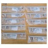 GlideRite 5 in. Center Modern Cabinet Pull  Stainless Steel  Pack of 10