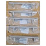 GlideRite 5 in. Center Modern Cabinet Pull  Stainless Steel  Pack of 10