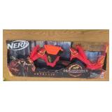Nerf DragonPower Skyblaze Dart Bow, Inspired by Dungeons and Dragons, Dragon Bow Action, 10 Nerf Darts, 5-Dart Storage