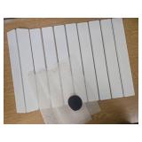 Large Stone Dish Drying Mats for Kitchen Counter, 22x15 Quick Dry Absorbent Drying Matt Kitchen Counter, Diatomaceous Earth Dish Drying Mat, Collapsible Dish Mat Dish Pads for Drying, White