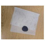 Large Stone Dish Drying Mats for Kitchen Counter, 22x15 Quick Dry Absorbent Drying Matt Kitchen Counter, Diatomaceous Earth Dish Drying Mat, Collapsible Dish Mat Dish Pads for Drying, White