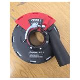 VEVOR Grinding Dust Shroud for Angle Grinder, Universal 4-5 in, Surface Grinder Dust Shroud with 6 Clamping Washers, Connect to Vacuum Cleaner, Suitable for Grinding Wood Concrete Wall Stone