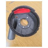 VEVOR Grinding Dust Shroud for Angle Grinder, Universal 4-5 in, Surface Grinder Dust Shroud with 6 Clamping Washers, Connect to Vacuum Cleaner, Suitable for Grinding Wood Concrete Wall Stone