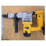VEVOR Demolition Jack Hammer, 1400W Electric Jackhammer Heavy Duty, 2900 BPM Jack Hammer Concrete Breaker, with 1 Point Chisel, 1 Flat Chisel, Storage Case, Gloves and Goggles, for Demolition - Retail