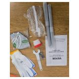 VEVOR Demolition Jack Hammer, 1400W Electric Jackhammer Heavy Duty, 2900 BPM Jack Hammer Concrete Breaker, with 1 Point Chisel, 1 Flat Chisel, Storage Case, Gloves and Goggles, for Demolition - Retail