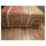 BalanceFrom Rubber Encased Hex Dumbbells  45 lbs Pair  Black - Retail: $99