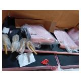 71 Inches Velvet Futon Sofa Bed with 2 Pillows,Modern Convertible Futon Couch with 3 Adjustable Backrest Angles and Gold Metal Feet,Suitable for Apartment,Living Room,Small Space,Pink - Retail: $161