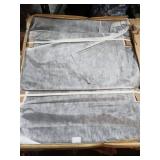 Mainstays Memory Foam Futon  Black Faux Leather - Retail: $198