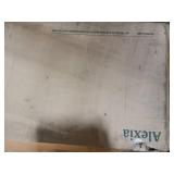 Zinus Alexia 12 Inch Wood Platform Bed with Headboard / No Box Spring Needed / Wood Slat Support / Rustic Pine Finish  Queen - Retail: $318