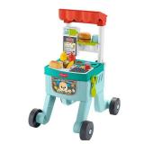 Laugh & Learn Sit Stride & Serve Food Cart - Retail: $54