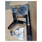 VEVOR Bench Grinder Stand, Heavy-Duty Bench Grinder and Vise Floor Pedestal - Retail: $146