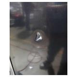 4.5 cu. ft. 2-Door Mini Refrigerator in Platinum Steel with Freezer (See Details) - Retail: $259