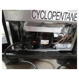 4.5 cu. ft. 2-Door Mini Refrigerator in Platinum Steel with Freezer (See Details) - Retail: $259