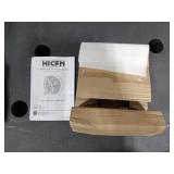 HiCFM 13000 CFM 30 Inch Heavy Duty High Velocity Barrel Floor Drum Fan with Powerful 1/3HP Motor  9ft Cord  5in Solid Wheels for Workshop  Garage  Com - Retail: $280