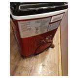 Frigidaire  26 Lbs. Countertop Ice Maker  Bullet Shaped Ice  Red Stainless Steel - Retail: $180