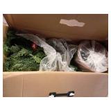 My Texas House 4FT Pre-Lit Cypress Pot Christmas Tree LED Lights  - Retail: $113