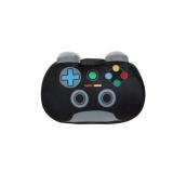 Your Zone Kids Gamer Weighted Plush Pillow, 17" x 12", Black