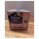 Downy Infusions Bliss Mega Fabric Softener Dyer Sheets  Amber and Rose Scent  130 Count