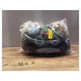 Your Zone Kids Gamer Weighted Plush Pillow, 17" x 12", Black