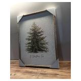 O Christmas Tree Framed Wall Art