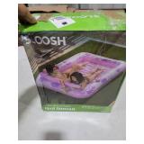 SLOOSH Inflatable Tanning Pool Lounger Float, 85\" x 57\" Extra Large Pool Floats Adult with Pillow, 4 in 1 Suntan Tub Raft Floatie,Sunbathing Bed Lounge Blow Up Ball Pit Party Gifts, XL-Hot Pink