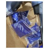 Electric Gel Ball Blaster, High Speed Automatic Splatter Ball Blaster with 50000+ and Goggles, Rechargeable Splatter Ball Toys for Outdoor Activities Game Party-BLueWhite