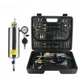 Fuel Injector Cleaner Kit, Non-dismantle 1000ML 150PSI Fuel Injector Tester and Fuel System Cleaner Tool Set Cleaning Machine, Automotive Intake Valve Manifold Throttle Converter Cleaner