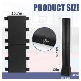 ROYALAY Square Basketball Pole Padding for Training, Heavy Duty Basketball Return Attachment, Waterproof Durable Protection Pad,15.7inx60.2inx2in