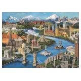 Anatolian Puzzle - Popular Landmarks, 2000 Piece Jigsaw Puzzle, #3941