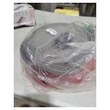 Heonay Flexible Baseboard Molding Trim 4 Inch Self-Adhesive Vinyl Wall Base Peel and Stick Cove Base Rubber Wall Baseboard Moulding Trim (20Ft,grey)