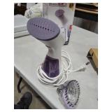 BLACK+DECKER Compact Handheld Steamer, HGS012P, 25-Second Heat Up, 1000 Watts, Removes Wrinkles from Fabrics, Clothing and Upholstery