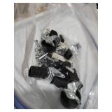 Bar Hutch with Flip Door, 5 Tier Bakers Rack,