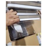 5-slot Foldable Organizer Box for s Wardrobe Clothes Storage Plastic Clothing Storage Rack