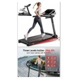 RHYTHM FUN Treadmill with Incline