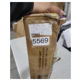 Clothes Rack, Rolling Clothing Garment Rack with 2 Hanging Rods and 2 Storage Shelves