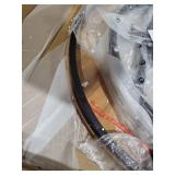 Nesting Tables Set of 2, Round Coffee Table, Small Nesting Coffee Table with Adjustable Non-Slip Fee, Wood Grain Top Nesting Tables for Living Room, Bedroom (Wood Grain Brown)