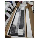 Headboard for queen Size Bed with Storage, Headboards with Outlets, USB Ports and LED Light, queen Size Head Board Only, Height Adjustable, Reversible, Sturdy and Stable Headboard, Black Oak