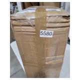 Tall Drafting Chair with Lumbar Support and Footrest Ring, Supportive Tall Extended Height Ergonomic Desk Chair for Home Work, Breathable Mesh Office Chair with Flip up Arms(Gray)