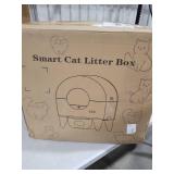 Automatic Cat Litter Box Self Cleaning Litter Box Large Capacity for Multiple Cats, App Control with Safety Sensors, Removable Washable Liner