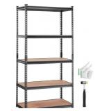 Storage Shelving Unit, 5-Tier Adjustable