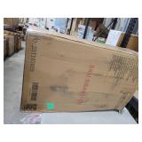 MU Double Stroller, Foldable Twin Tandem Stroller with Adjustable Backrest, Reversible Seat, 5-Point Harness, Storage Basket, Convertible Baby Bassinet for Infant and Toddler, Gray