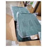 Outdoor Furniture Replacement Cushions, Waterproof Patio Furniture Cushions, 4\" Deep Seat Outdoor Sectional Cushion for 3-Seat Outdoors Rattan Sofa Patio Sofa Cushion, Green