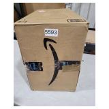 Collapsible Storage Boxes Medium Stackable Clear Plastic Wardrobe Storage Box Organizer 16.9\"x 10.8\"x 10.6\"