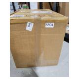 DWVO 3-Drawer Mobile File Cabinet, Pre-Assembled Metal Filing Cabinet for Legal/Letter Size, Lockable Office Storage with 6 Casters, White